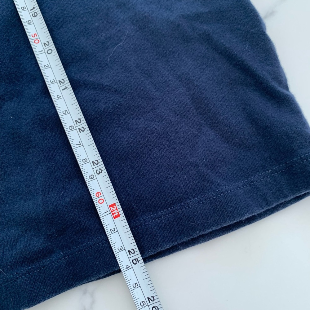 LL Bean 1X Blue Camp Fire Graphic Tee Short Sleeve Top Women’s Like New - Picture 6 of 7